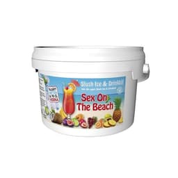 Slush ice & Drinker - Sex on the beach