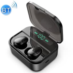 Trådløst Bluetooth Headset med Ladeboks
