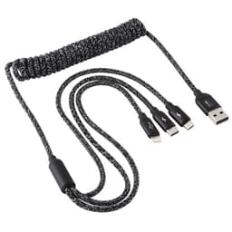 4i1 Kabel - USB / USB Type-C / 8 Pin & Micro USB