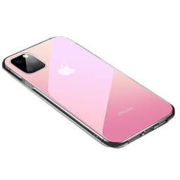 Deksel til iPhone 11 Pro - gjennomsiktig / rosa