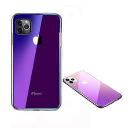 Deksel til iPhone 11 Pro - gjennomsiktig / lilla