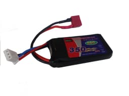 2s   350mAh - 25C - Batteri til FMS EasyT. 800