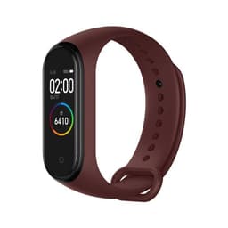 Xiaomi Mi Band 3/4 armbånd silikon mørk rød