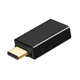 USB-C (hann) til USB 3.0 (hunn) adapter - svart