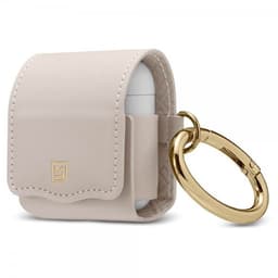 Spigen AirPods (1/2) Deksel La Manon Leather Pale Pink