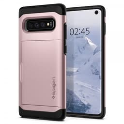 Spigen Samsung Galaxy S10 Deksel Slim Armor CS Rosegull