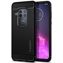 Spigen Motorola One Zoom Deksel Rugged Armor Matte Black