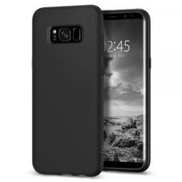 Spigen Liquid Crystal Deksel till Samsung Galaxy S8 Svart