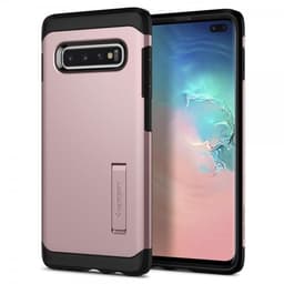 Spigen Samsung Galaxy S10 Plus Deksel Tough Armor Rosegull