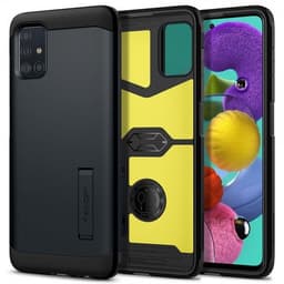 Spigen Samsung Galaxy A71 Deksel Tough Armor Metal Slate