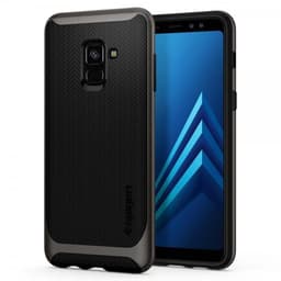 Spigen Neo Hybrid Deksel till Samsung Galaxy A8 2018 Gunmetal