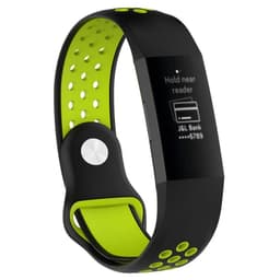 EBN Sport armbånd Fitbit Charge 3 - Svart / grønn