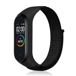 Nylon armbånd Xiaomi Mi Band 3/4 - Mørk Sort