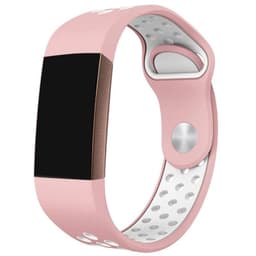 Fitbit Charge 3 EBN Sport armbånd - Rosa / Hvit