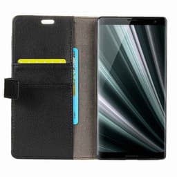 Lommebokdeksel 2-kort Sony Xperia XZ3 (H9436)  - Svart