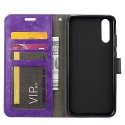 Lommebokdeksel 3-kort Samsung Galaxy A7 2018 (SM-A750F)  - lilla