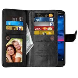 Dobbeltflip Flexi 9-kort Nokia 7 (TA-1041)  - Svart