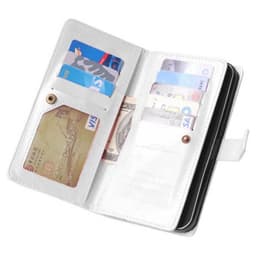 Dobbeltflip Flexi 9-kort Apple iPhone 7 Plus / 8 Plus  - Hvit
