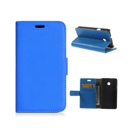 Lommebokdeksel 2-kort Huawei Ascend Y330  - Blå