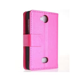 Lommebokdeksel 2-kort Nokia Asha 503  - Rosa