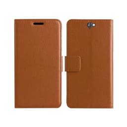 Lommebokdeksel 2-kort HTC ONE A9  - brun