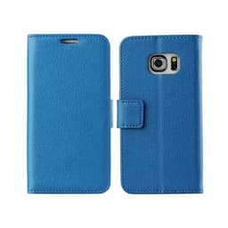 Lommebokdeksel 2-kort Samsung Galaxy S6 Edge Plus (SM-G928F)  - Blå