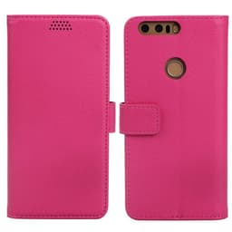 Lommebokdeksel 2-kort Huawei Honor 8 (FRD-L09)  - Rosa