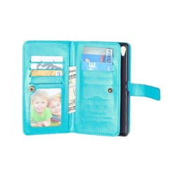 Dobbeltflip Flexi 9-kort Sony Xperia X Performance (F8131)  - Lyse bl�