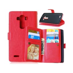 Dobbeltflip Flexi 9-kort LG G4 (H815)  - RØD