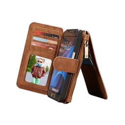 Multi Lommebok 14-kort Samsung Galaxy S7 (SM-G930F)  - brun