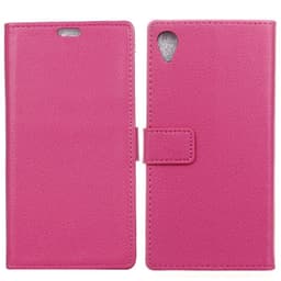 Lommebokdeksel 2-kort Sony Xperia XA (F3111)  - Rosa