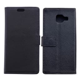 Lommebokdeksel 2-kort Samsung Galaxy A9 2016 (SM-A900F)  - Svart