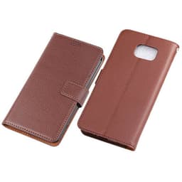 Lommebokdeksel 3-kort Samsung Galaxy S6 Edge Plus (SM-G928F)  - brun