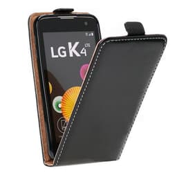 Sligo Flexi Flipdeksel LG K4 2016 (K120E)  - Svart