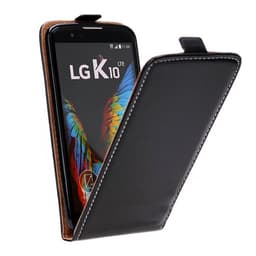 Sligo Flexi Flipdeksel LG K10 2016 (K420N)  - Svart
