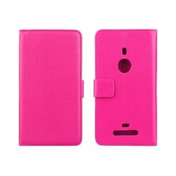 Lommebokdeksel 2-kort Nokia Lumia 925 (RM-893)  - Rosa
