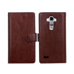 Dobbelflip magnet 2i1 LG G3 (D855)  - brun