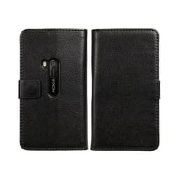 Lommebokdeksel 2-kort Nokia Lumia 920 (RM-820)  - Svart