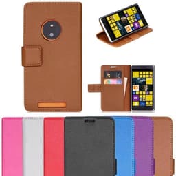 Lommebokdeksel 2-kort Nokia Lumia 830 (RM-984)  - Blå