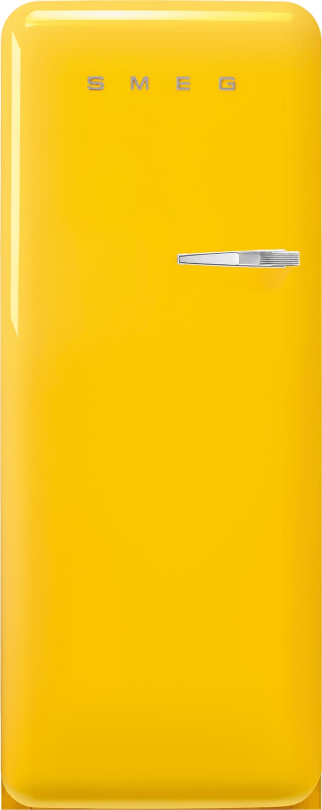 Smeg 50"s style kjøleskap med fryser FAB28LYW5 (gul)