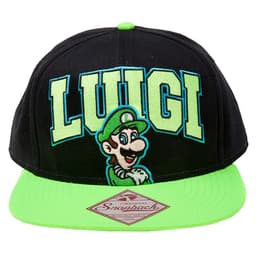 Nintendo Luigi caps (sort/grønn)