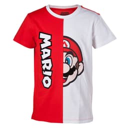 T-skjorte barn Nintendo - Mario rød/hvit (98/104)