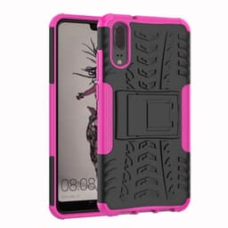 Støtsikkert deksel med stativ Huawei P20 (EML-L29)  - Rosa