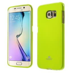 Mercury Jelly deksel Samsung Galaxy S6 Edge Plus (SM-G928F)  - lime