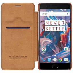 Nillkin Qin Flipdeksel OnePlus 3 / 3T  - brun