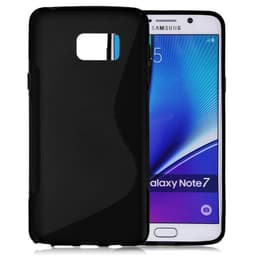 S Line silikondeksel Samsung Galaxy Note 7 (SM-N930F)  - Svart