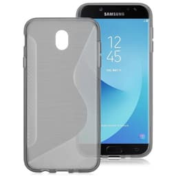 S Line silikondeksel Samsung Galaxy J7 2017 (SM-J730F)  - Grå