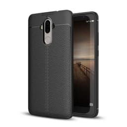 Lærmønstret silikondeksel Huawei Mate 9 (MHA-L29)  - Svart