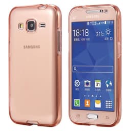360° silikondeksel Samsung Galaxy Grand Prime (SM-G530F)  - Rosa