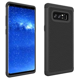 Heavy Duty 2i1 silikondeksel Samsung Galaxy Note 8 (SM-N950F)  - Svart